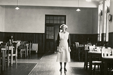 Bundoora Repatriation Mental Hospital_Ward Dining Room_c1930s
