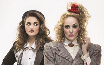 Heathers Hilary Cole and Lucy Maunder photo by John McRae 