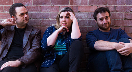 MICF Anthony McCormack, Phoebe O'Brien and Stephen Porter feature in Shut your Juicy Mouth