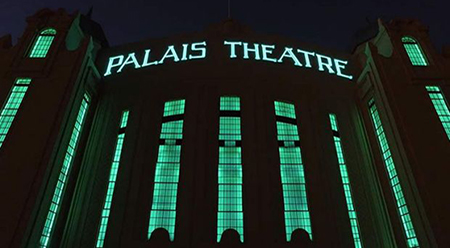Palais Theatre at night - green, St. Kilda - courtesy of Major Projects Victoria.jpg