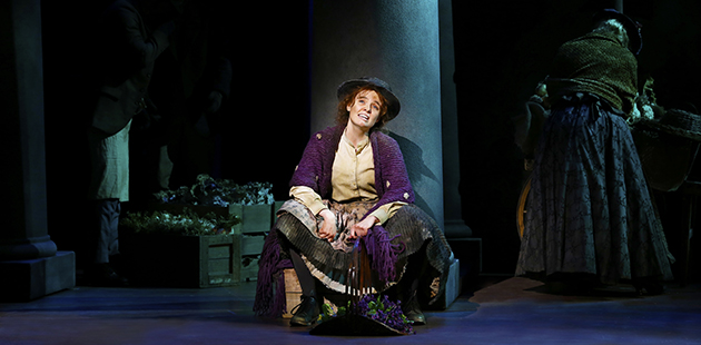 My Fair Lady Anna O'Byrne as Eliza Doolittle - photo by Jeff Busby