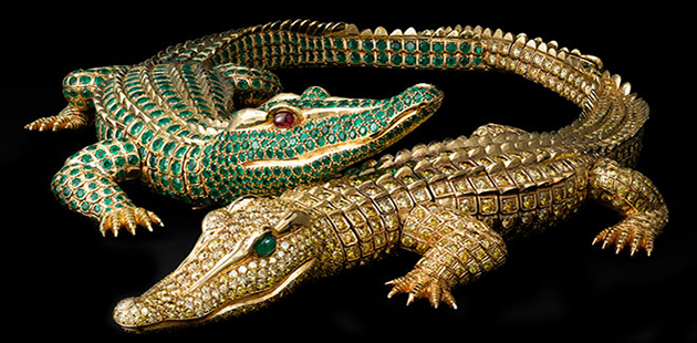 NGA Crocodile necklace - photo by Vincent Wulveryck, Cartier Collection
