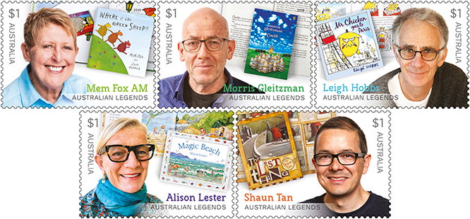 Australian Legends Stamps