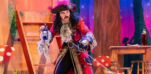 Peter Pan Goes Wrong Connor Crawford as Captain Hook