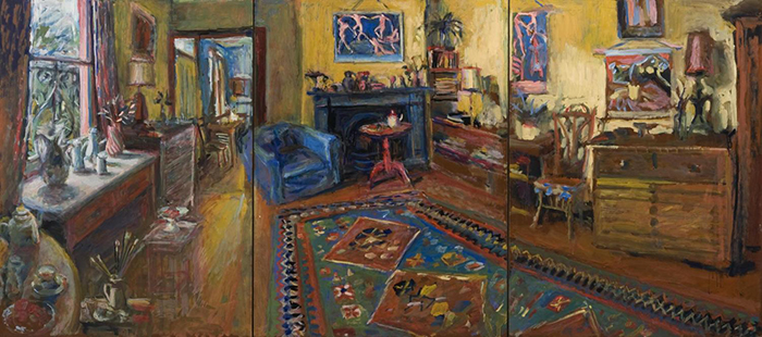 Margaret Olley Yellow Room Triptych 2007 AAR