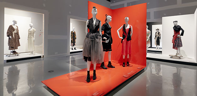 Collecting Comme (Installation view at NGV International) © Comme des Garçons - photo by Tom Ross