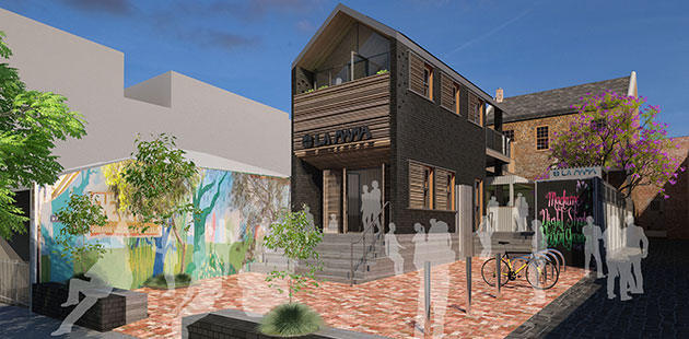 AAR Renders of the new La Mama Theatre - courtesy of Cottee Parker Architects