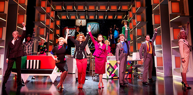 9 to 5 The Musical (West End Cast) - photo by Pamela Raith Photography