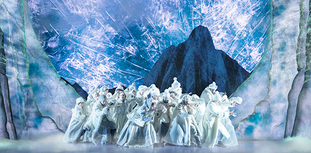 The Company of Frozen (Broadway) - photo by Deen van Meer