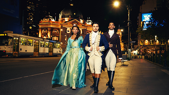 Hamilton trio in Melbourne photo by Sam Bisso