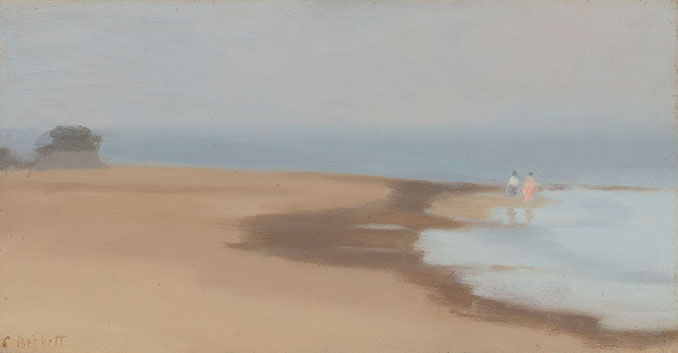Art-Gallery-of-Ballarat-Clarice-Beckett-The-beach-circa-1930