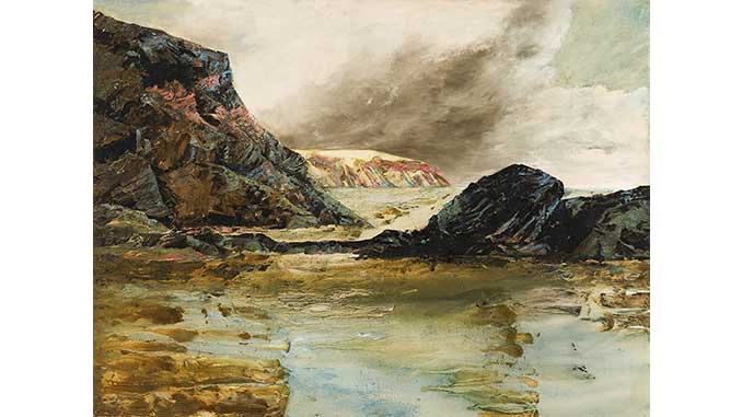 TWMA-Mandy-Martin-(1952–2021)-Romantic-Coastal-Landscape 1986