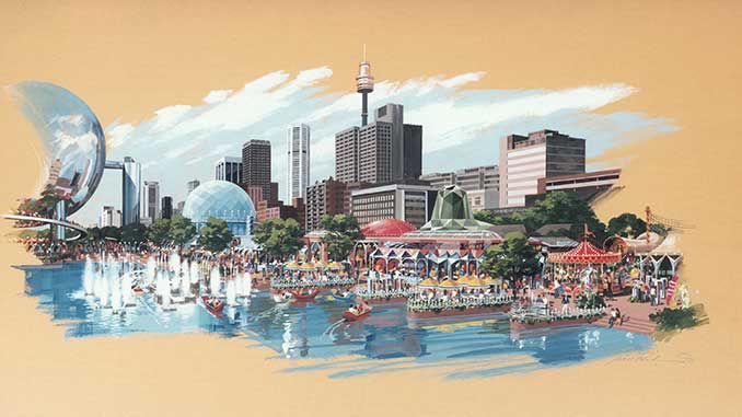 SLM-Discovery-Village-Darling-Harbour-development-proposal-architect-Tony-Corkill-NSW-State-Archives